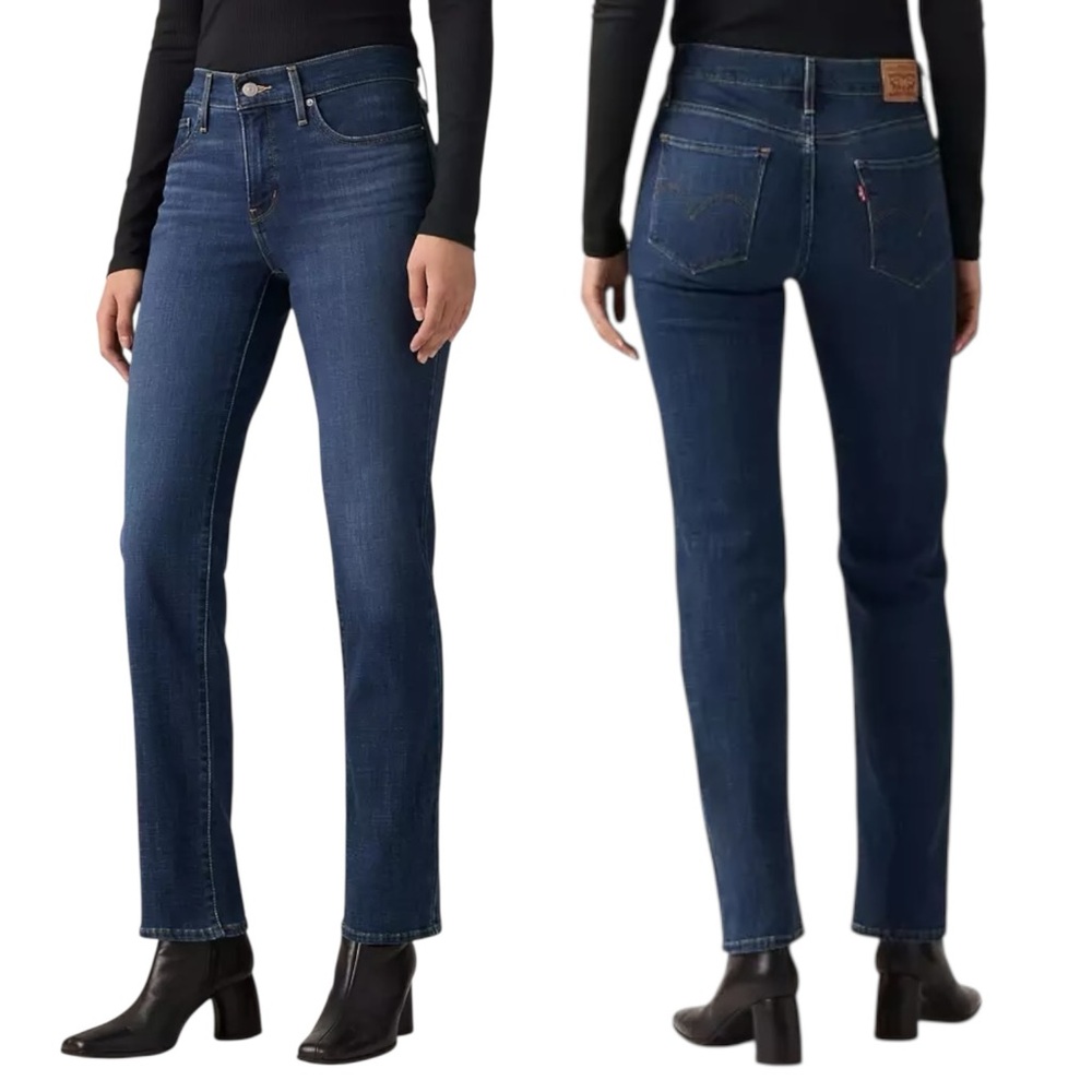 Levi’s 314 Shaping Straight Jeans Size 26 Blue Lapis Loft